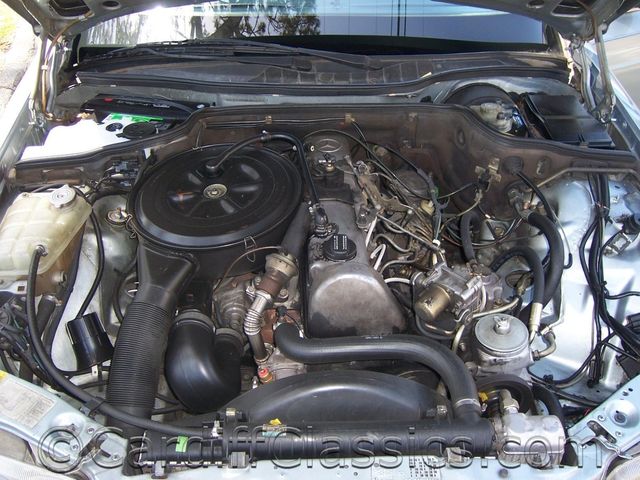 Mercedes 300sd turbo diesel engine #5